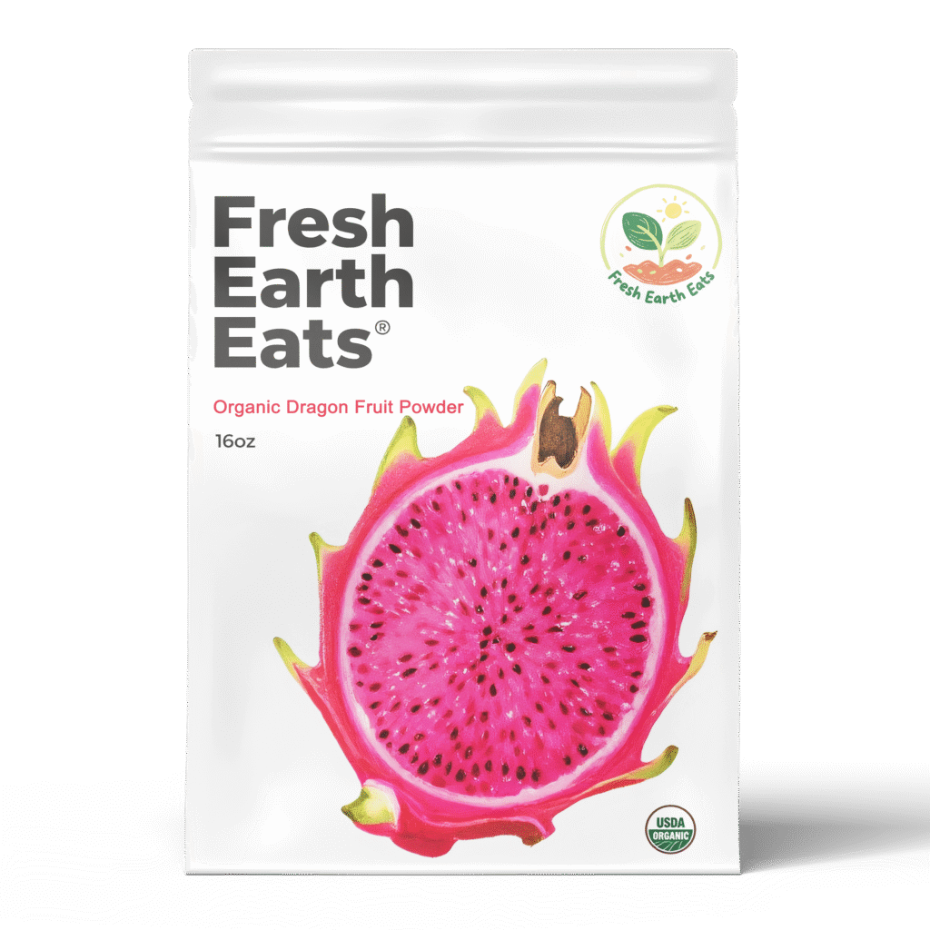 organic dragon fruit powder