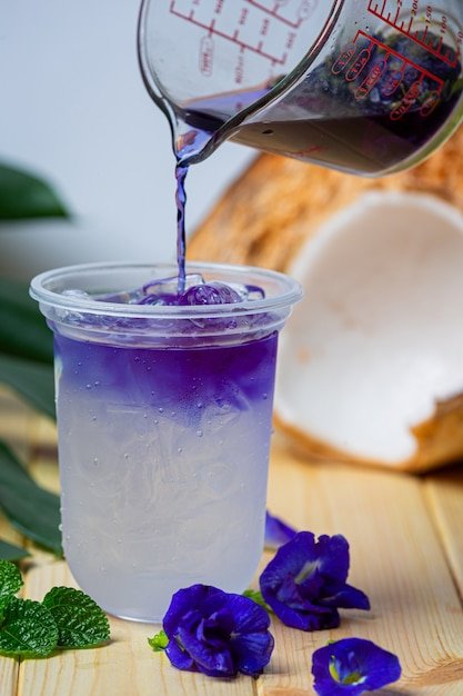 butterfly pea flower powder